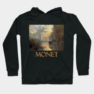 Evening at Argenteuil by Claude Monet Hoodie